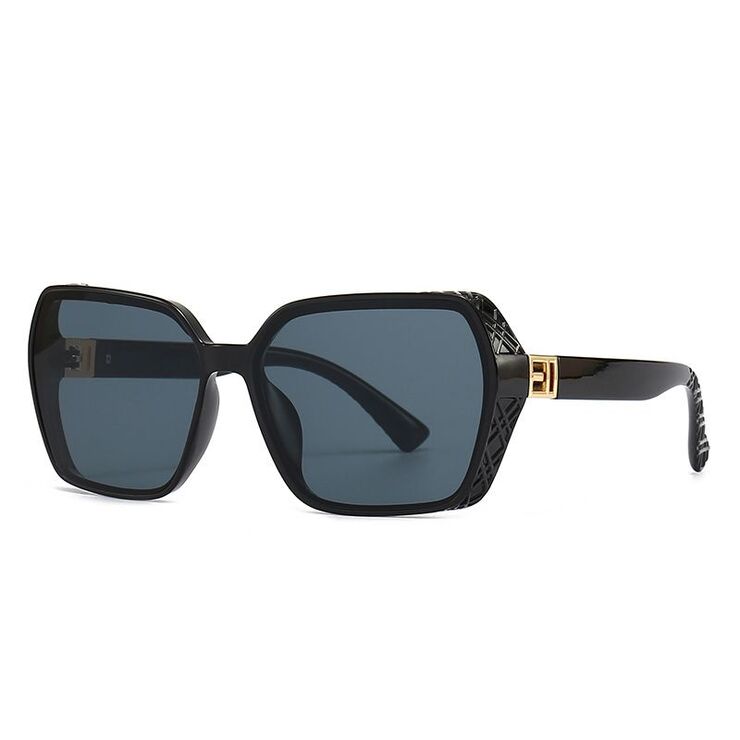 Plastic square sunglasses Elit 9125-EL