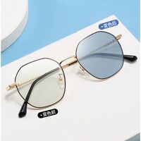 Photochromic glasses with blue light and UV protection 9673-GT