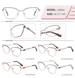 Оправа металлическая с флексом LE8855-DA