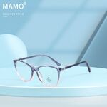 Оправа из материала TR90 с линзами Blue Ray Cut и флексом MAMO TR9100