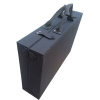 Передвижной бокс (ящик, чемодан, кейс, кофр, органайзер, витрина) на колёсах для оправ и очков на 32 места JS-C025