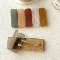 Мини-набор для мягких контактных линз - пинцет + присоска JM101镊子+棒套装