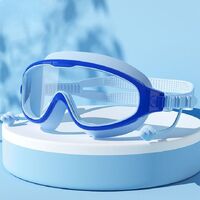 Swimming waterproof anti-fog goggles for kids (3-14 years), with earplugs and box, CF030-YU