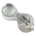 Folding magnifier 1152-XX, diameter: 21 mm, magnification: 10X, 20X, 30X
