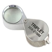 Folding magnifier 1152-XX, diameter: 21 mm, magnification: 10X, 20X, 30X