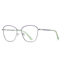 Windy spelling  style metal blue blocker frames for glasses MORE 3055