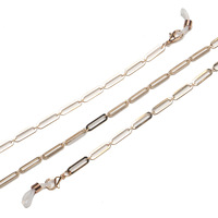 Oval metal eyeglass chain GL1079
