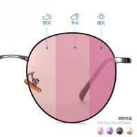 Photochromic glasses with blue light and UV protection 9611-GT