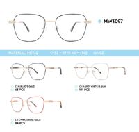 Metal women's frame for glasses MW3097