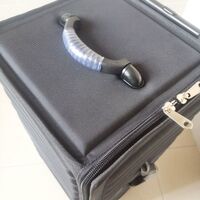 Mobile box (suitcase, trunk, organizer, display case) on wheels for frames and glasses for 192 slots JS-C220921