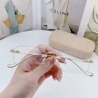 Оправа металлическая безободковая SANTA 01007