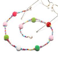 Glasses chain with crystal beads GL1316