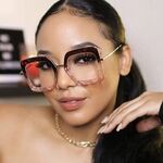 Очки пластиковые TR90 женские с защитой от синего света 95255-PN