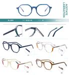 Оправа пластиковая из ламинированного многослойного ацетата с флексом Big City BL-2809