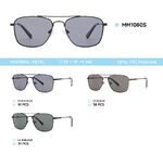 Metal frame polarized sunglasses MM1080S
