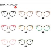 Очки пластиковые TR90 женские с защитой от синего света 5033-97551-PN