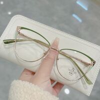 Combined frame (metal + TR90) with Blue Ray Cut protection lenses and flex MAMO S11502