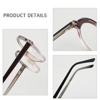 TR90 plastic frame or glasses with blue light protection, with spring hinges FA87179