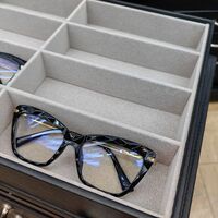 Floor office box - display case for frames and glasses, with combination locks, for 64 slots JS-C230918