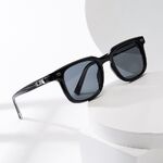 Plastic + metal square sunglasses for men Elit BEE3225-EL