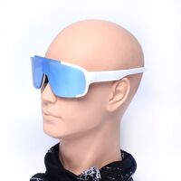 Safety shockproof sports goggles+3 caps 骑行套装-PDOC-柱面