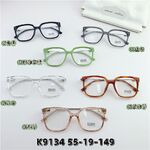 Оправа гибридная (металл + TR90), линзы с Blue Block покрытием SANTA K9134