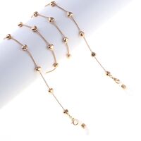Metal gold color eyeglasses non-slip chain, 8 types GL1136111