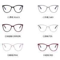 TR90 plastic frame or glasses with blue light protection, with spring hinges FA87073