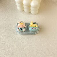 Mini soft contact lens kit retractable W-CT15彩虹月亮女孩