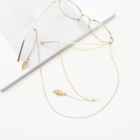 Metal non-slip chain, with sheet, for glasses and masks GA020