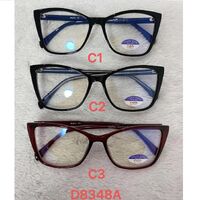 Computer glasses with blue light protection, with box and soft case Defile D8348A