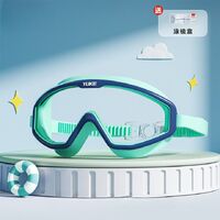 Swimming waterproof anti-fog goggles for kids (3-15 years), with box and bag type, 6006-YU