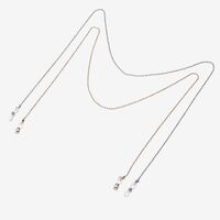 Metal non-slip chain, two-piece set, gold and silver, for glasses and masks GM017