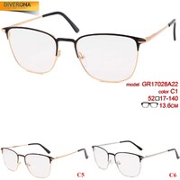 Metal frames for glasses 17028A22