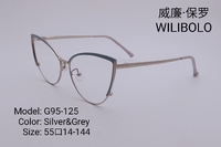Metal ultrathin frames Wilibolo G95-125
