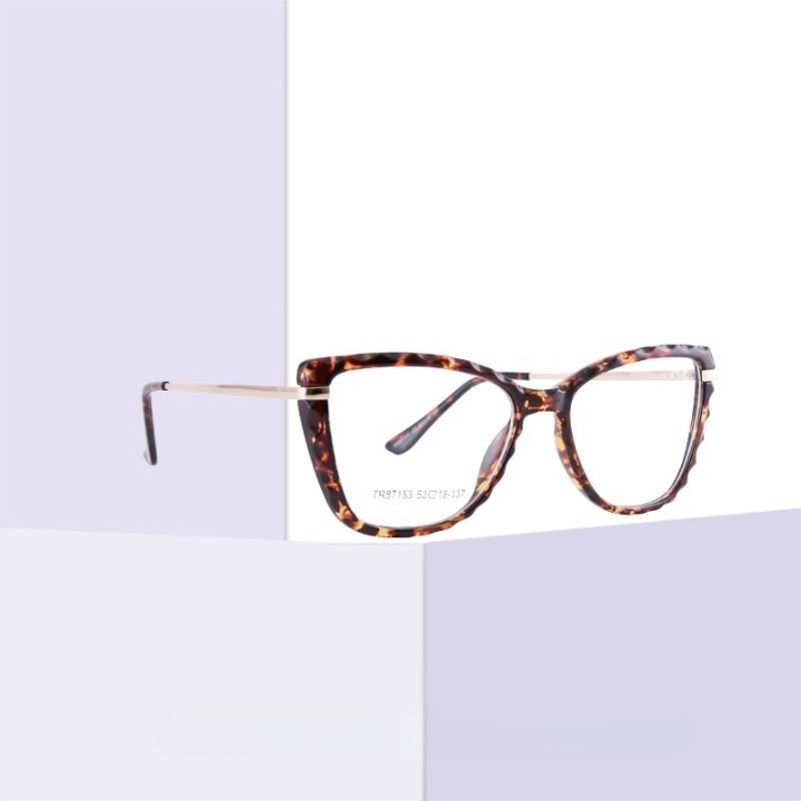 TR90 plastic frame or glasses with blue light protection, with spring hinges FA87153
