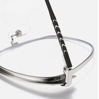 Metal glasses with blue light and UV protection 9659-2-GT