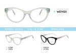 Plastic acetate eyeglasses frame for women WD1420