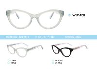 Plastic acetate eyeglasses frame for women WD1420