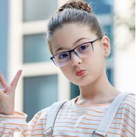 TR90 plastic glasses with blue light and UV protection for kids K526-GT