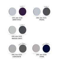 Paint powder TCN for coloring plastic CR39 lenses with an index of 1.50, set of 10 packs of 10 g each