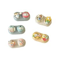 Mini soft contact lens kit retractable W-CT22爱心花狗