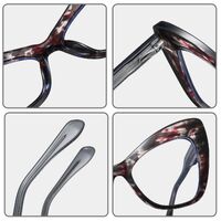 TR90 plastic frame or glasses with blue light protection, with spring hinges FA87289