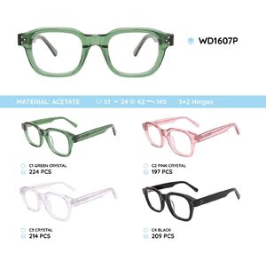 Plastic acetate eyeglasses frame WD1607P