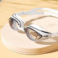 Swimming waterproof anti-fog goggles, diopters from -2.00 to -6.00, 8001-YU