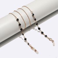 Gold-colored metal non-slip chain, for glasses and masks GL1619