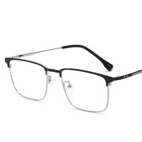 Metal glasses with blue light and UV protection 9679-2-GT