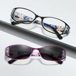 Очки фотохромные складные с футляром, с защитой от синего света KY018-2