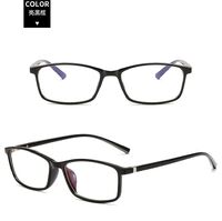 Plastic glasses KY2821-2平光 with Blue ray cut protection