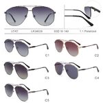 Polarized metal sunglasses Leke LK34026